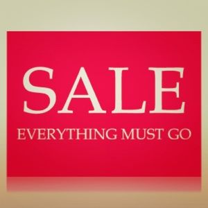 My whole closet must go!