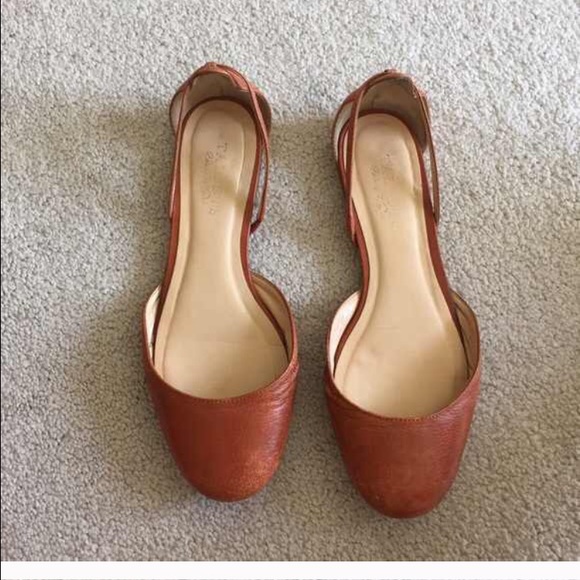 Chestnut brown talbots flats