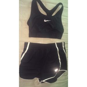 Nike pro DRI-FIT sports bra & shorts