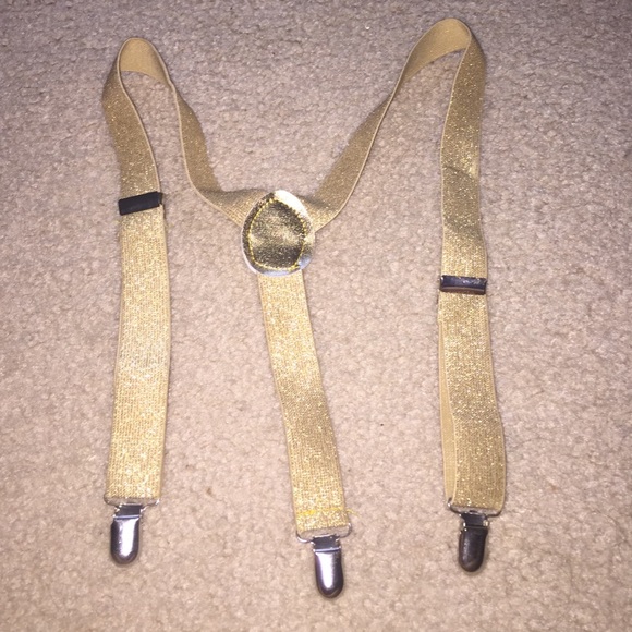 Gold suspenders
