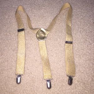 Gold suspenders