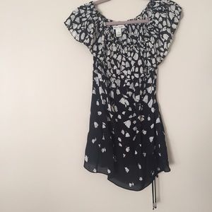 White House Black Market silk blouse