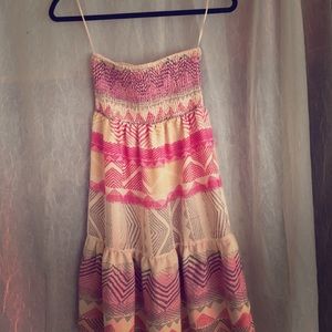 American Eagle strapless dress XS