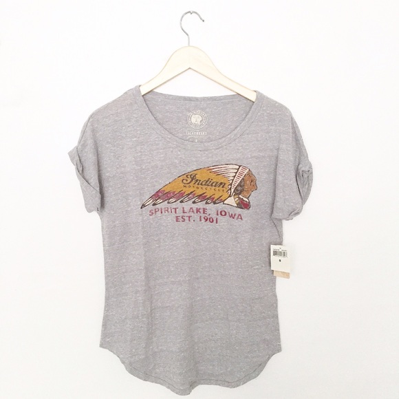 Lucky Brand Tops - Lucky Brand Indian Motorcycle T-Shirt