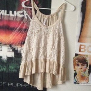 Tank with cute rose designs amazing fabric btw :)