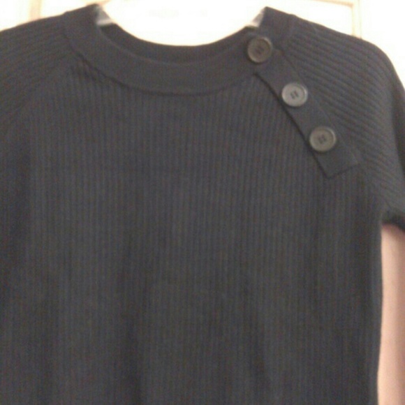 Women's Nine & company basics black sweater - Picture 2 of 3