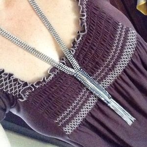 Stella & Dot Tessa Fringe Necklace DISCONTINUED