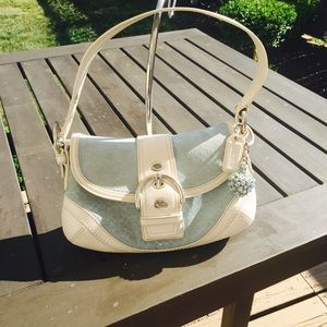 Matching soho coach bag and wallet