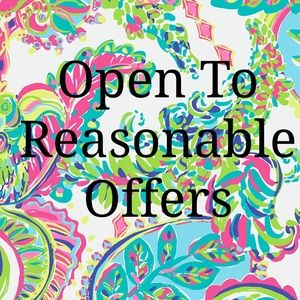 Open to reasonable offers for all items!