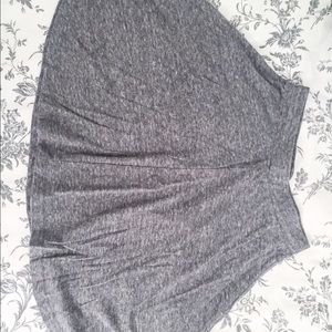 Grey A line skirt