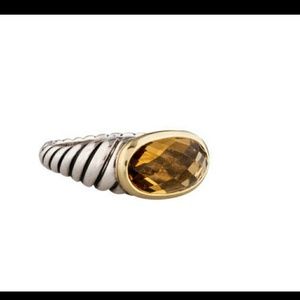 David Yurman size 6 Citrine Ring
