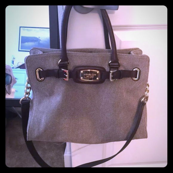 Michael Kors Brown Hemp Handbag