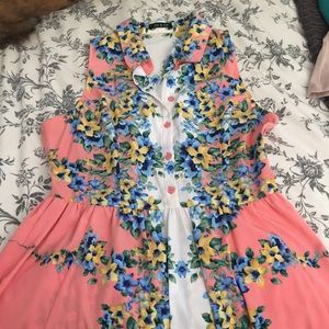 Flowered dress