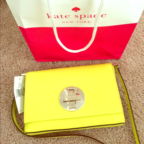 Kate Spade Newbury Sally in Yellow Chartreuse