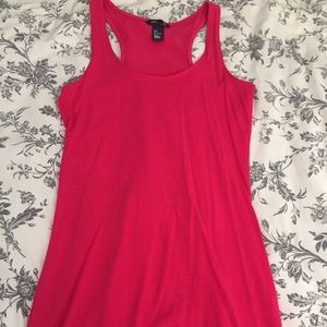 Fuchsia cotton dress