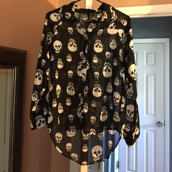 Skull print shirt - Picture 1 of 4