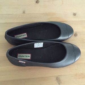 Hunter Original Tour Waterproof Ballerina Size 4