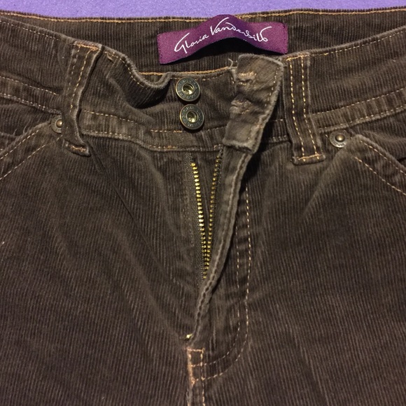 Brown Corduroy Pants - Picture 2 of 4