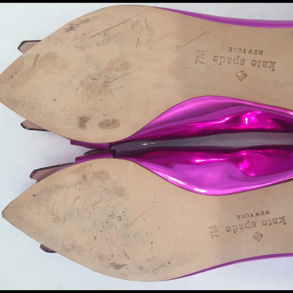 Kate Spade metallic skimmers - Picture 2 of 3