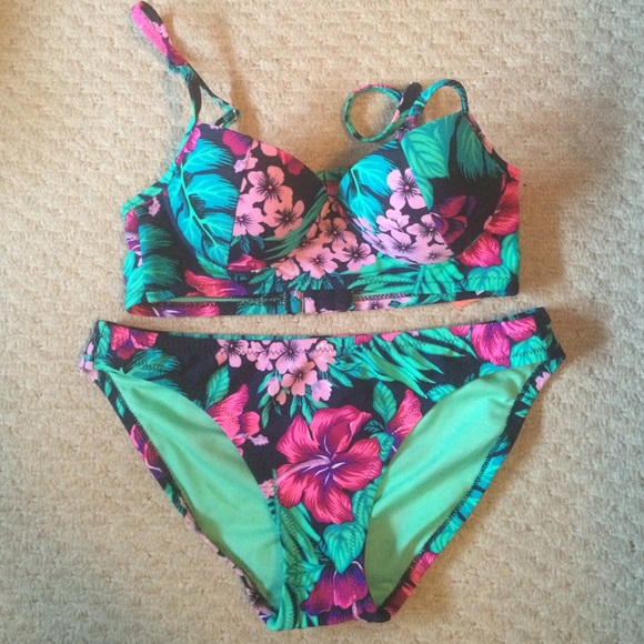 Xhilaration Floral Bikini