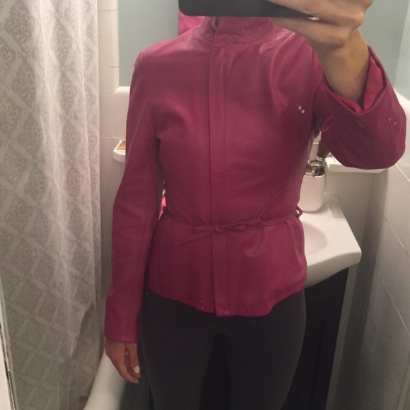 gapelle leather jacket