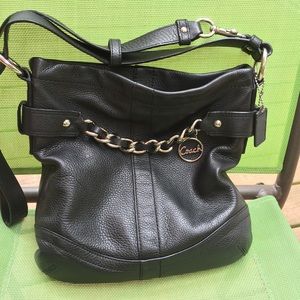 Authentic black Coach bag