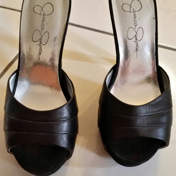 JS Black platform mules