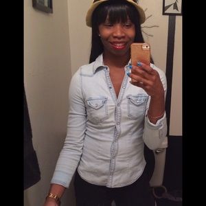 Light Wash Denim Shirt