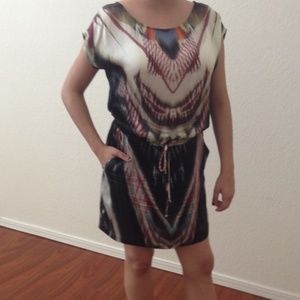 Twelfth Street 100% silk summer short dress