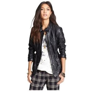 HOST PICK: Free people vegan faux leather jacket