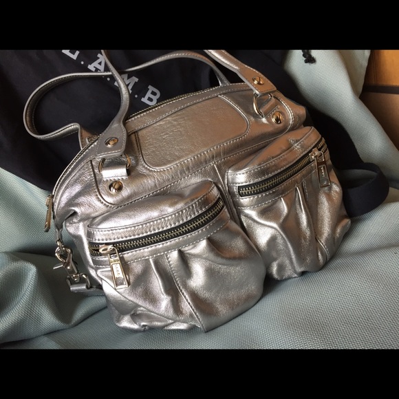 L.A.M.B. Metallic Handbag