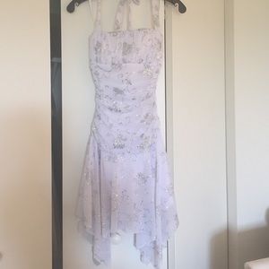 Perfect halter dress for homecoming!