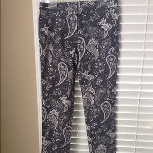 Gray Paisley Vero Moda Trousers (NWT)
