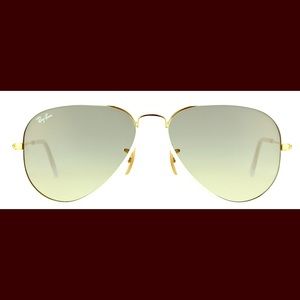 Ray ban white aviators brand new authentic