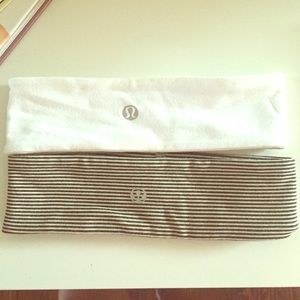 2 Wide lululemon headbands
