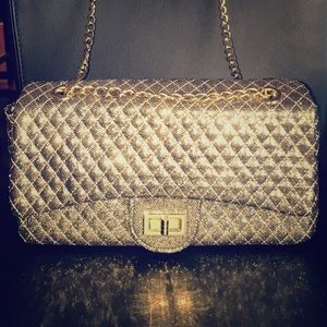 Glamorous gold glitter purse 🌟💫