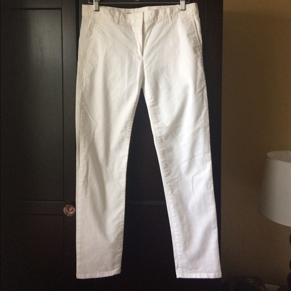 Gap Khakis - white - "skinny mini"