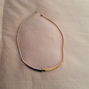 Gold and silver Necklace