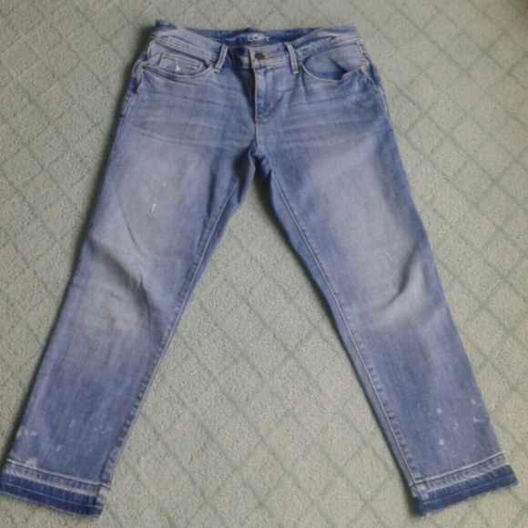 Loft relaxed skinny crop jeans NWOT