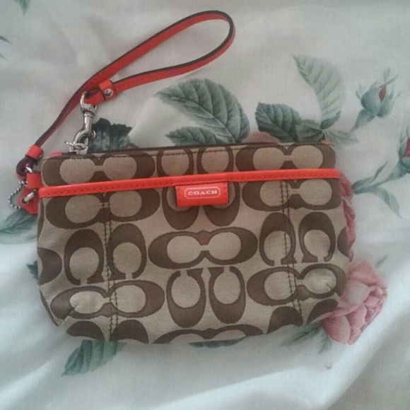 Authentic Coach Wristlet