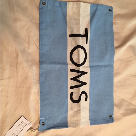 New toms flag shoe bag