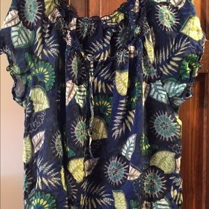Old navy cute floral top xxl 2x