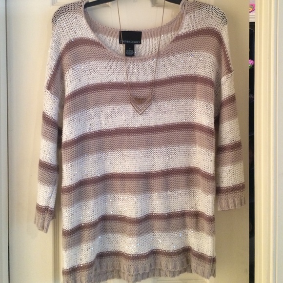 Cynthia Rowley striped sweater