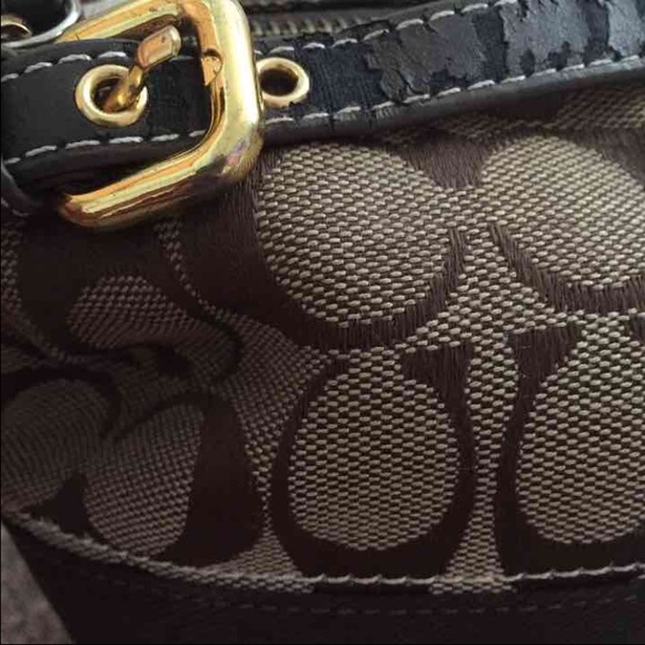 Coach makeup bag
