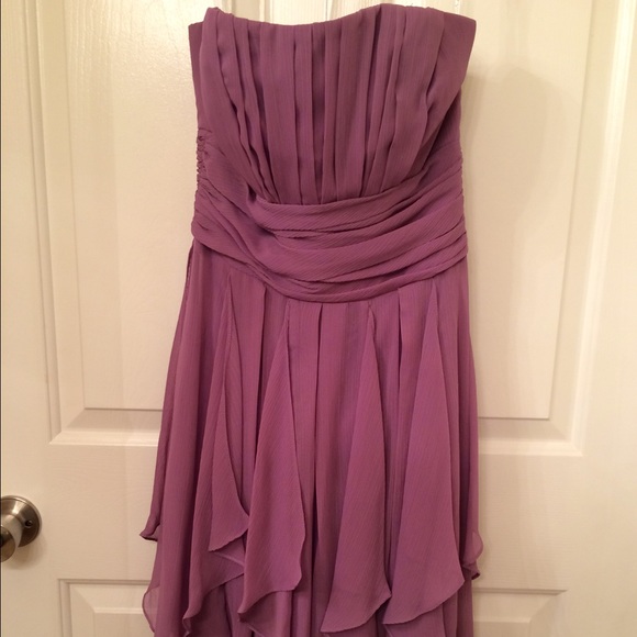 David's Bridal chiffon bridesmaid dress size 4