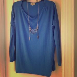 Royal blue piko