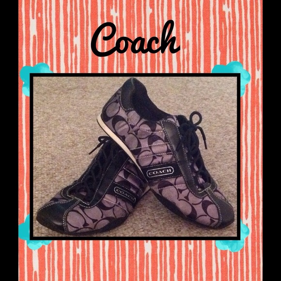 Black Coach Sneakers