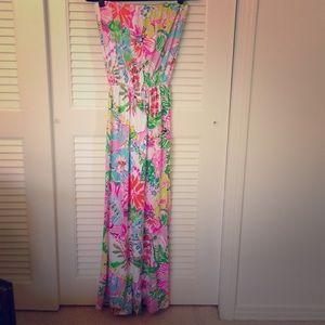 Strapless Maxi Dress