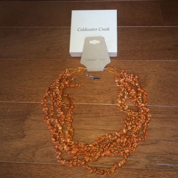 Coldwater Creek Jewelry - Coldwater Creek Santorini Shell Necklace