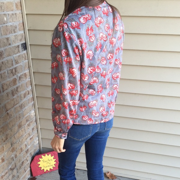 🎉HP 9/30🎉Vintage Secretary Blouse - Picture 2 of 3